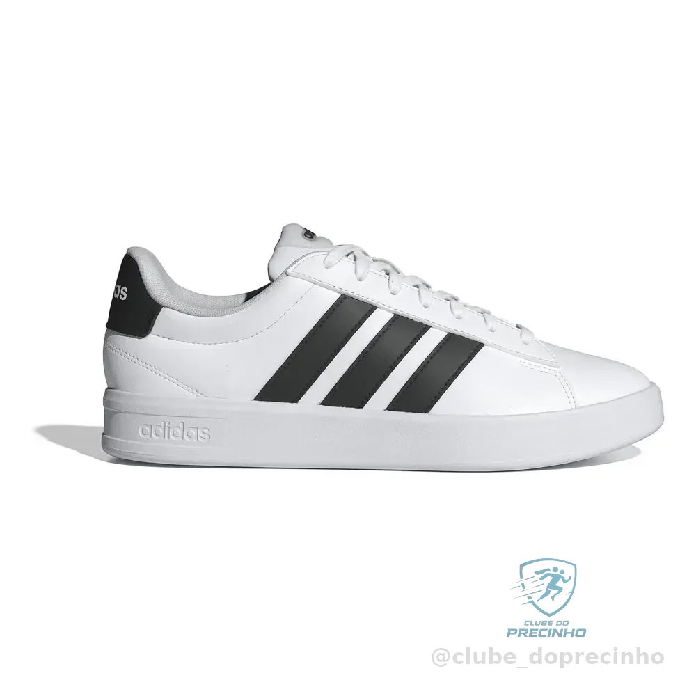 Tênis Masculino Grand Court 3.0 adidas Ftwwht/cblack/ftwwht Lisa 41 Br