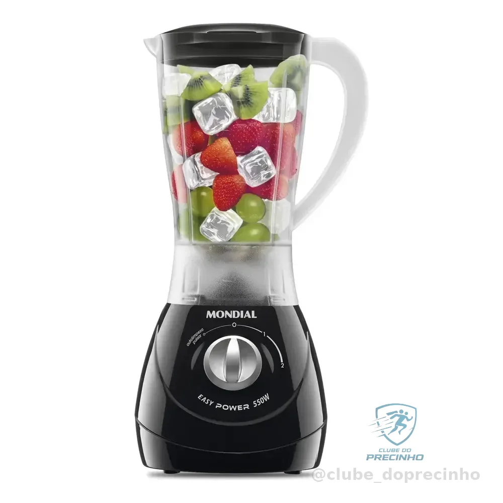 Liquidificador Easy Power Mondial 550w - L-550-b Preto 127v