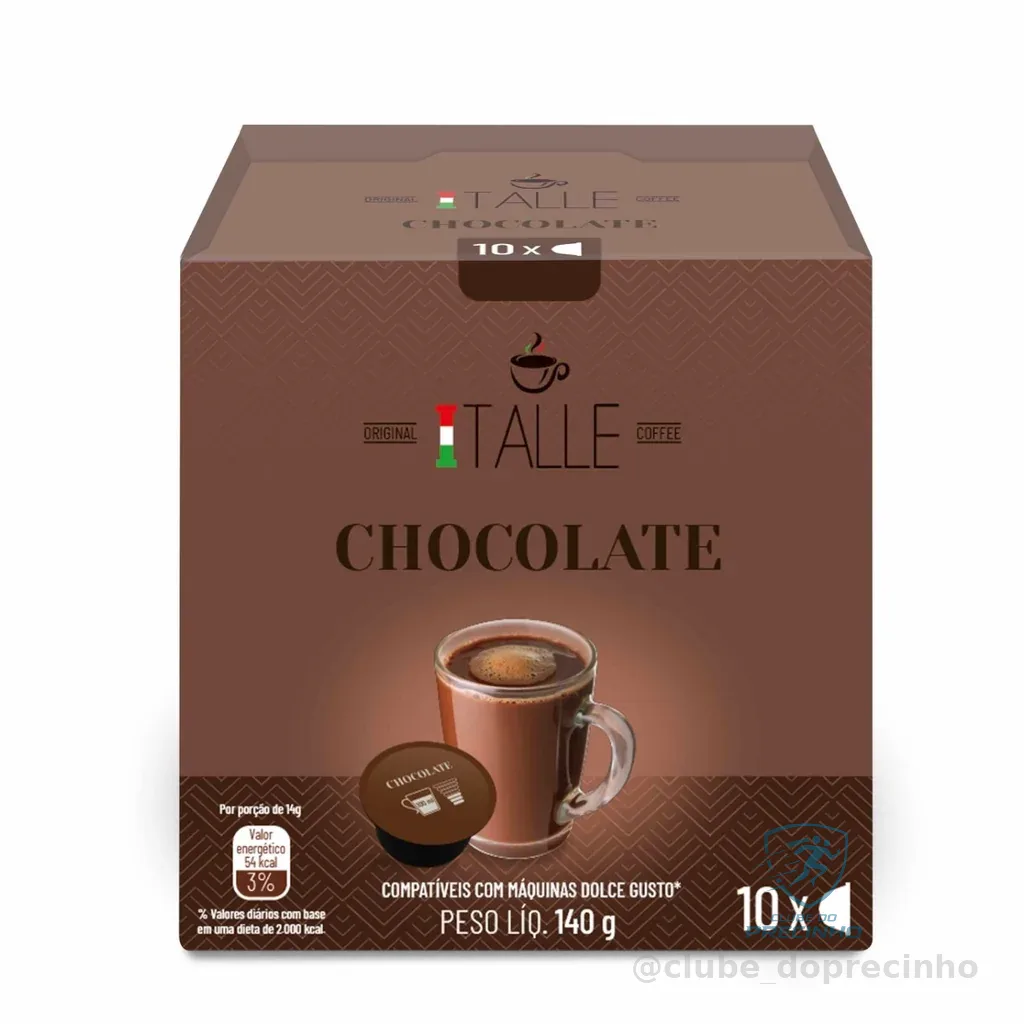 Cápsula Dolce Gusto Chocolate Café Italle 10 Und