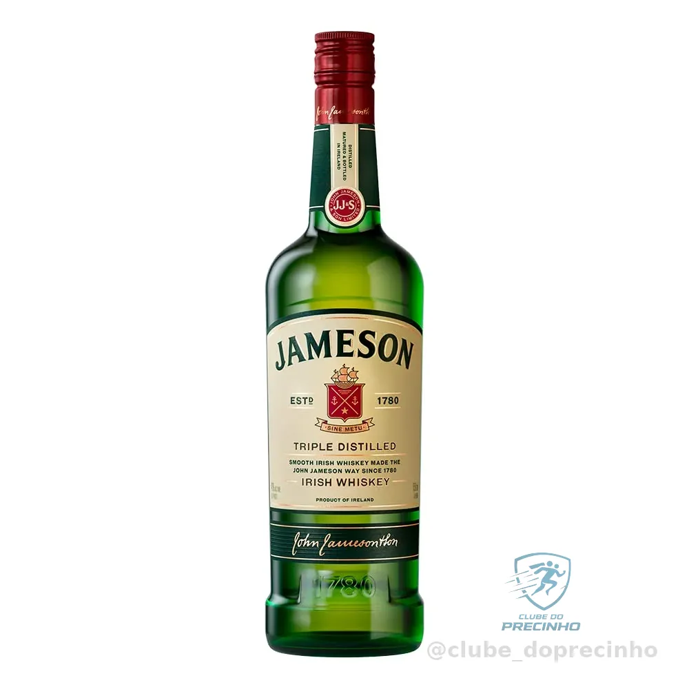 Jameson - Whiskey Irlandês, 750 ml