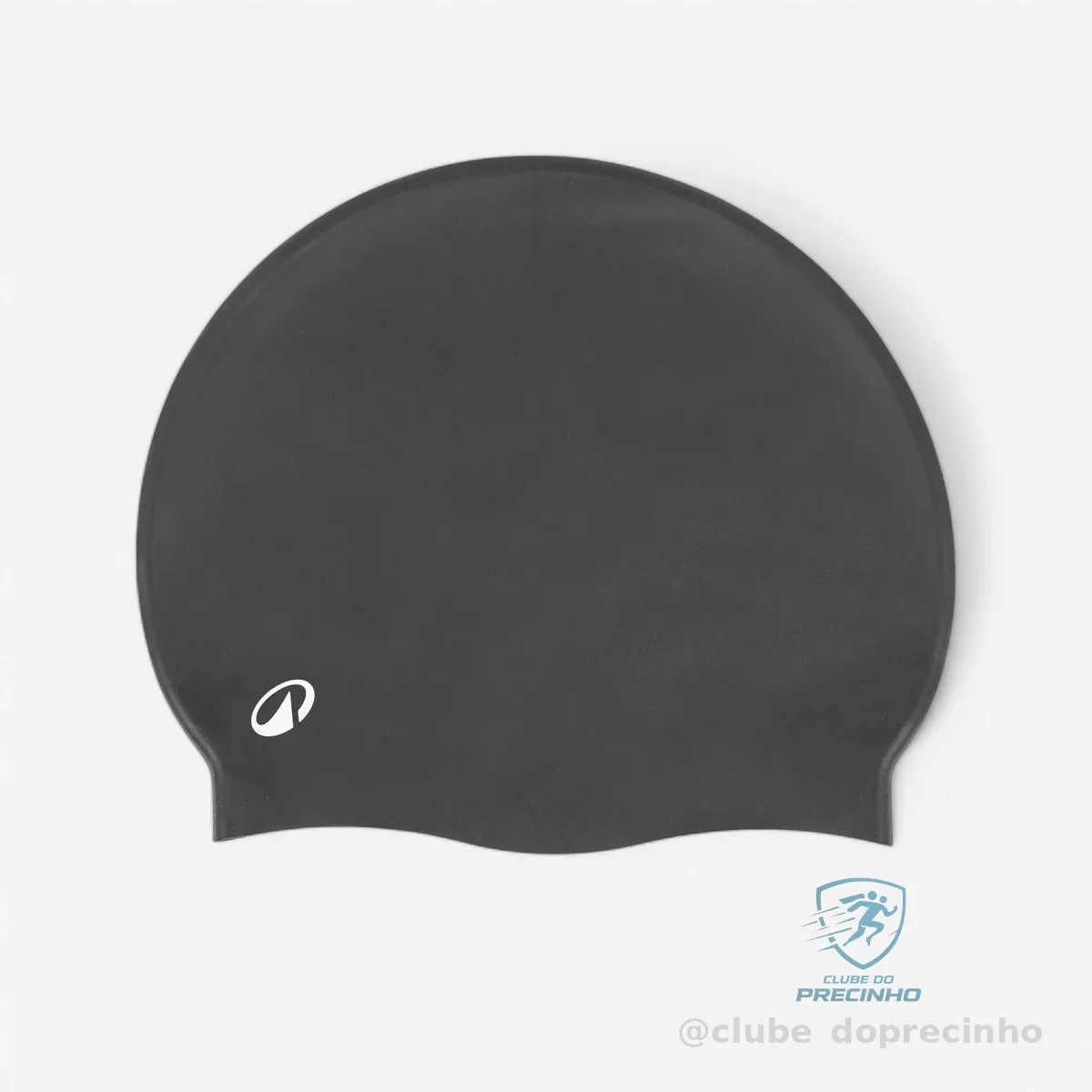 Touca Adulta de Natação de Silicone Decathlon Preta