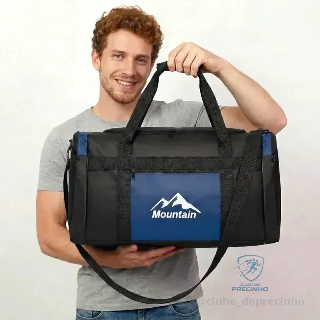 Bolsa Unissex Pequena Com Alça Viagem Trabalho Academia