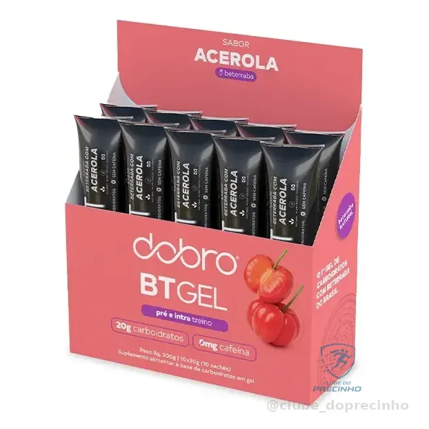 Bt Gel Dobro - Beterraba Com Acerola (10un X 30g)