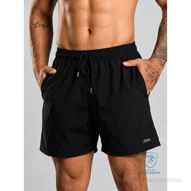 Bermuda Mauricinho Tactel Verão Short Praia Masculino