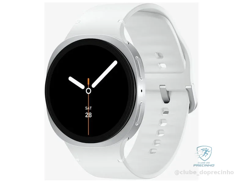 Smartwatch Samsung Galaxy Watch8 40mm Branco 32GB Bluetooth