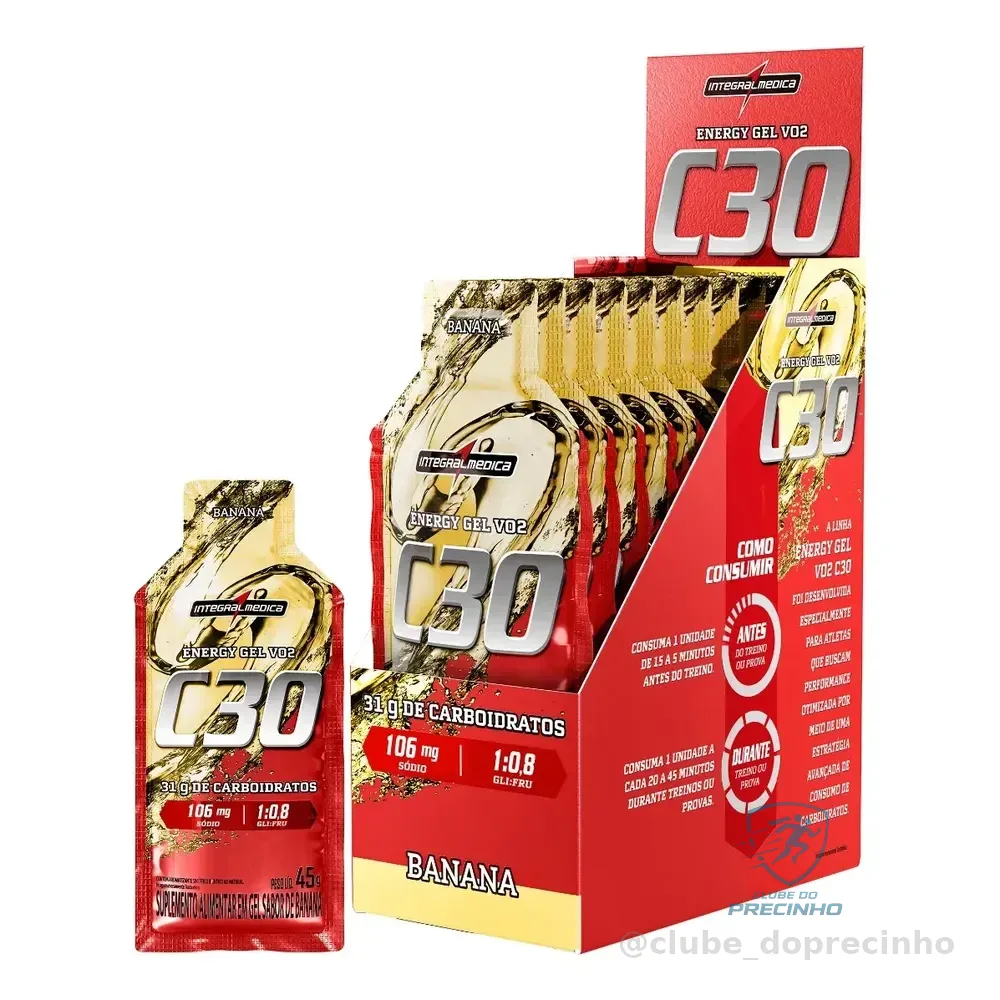 Vo2 Energy Gel Banana Integralmédica Banana