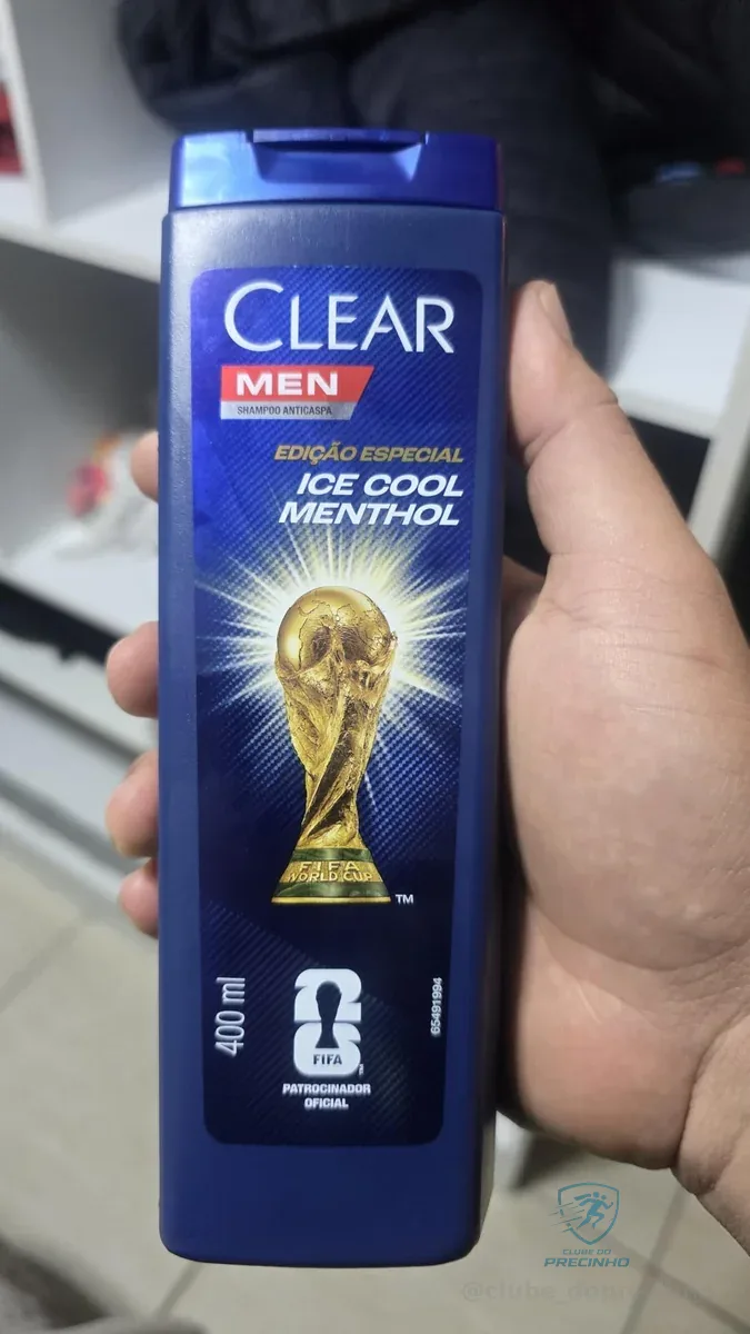 Clear Shampoo Men Anticaspa Ice Cool Menthol 400Ml