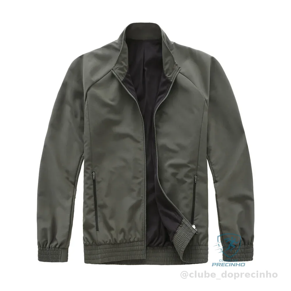 Jaqueta Masculina de Treino 100 Domyos Verde