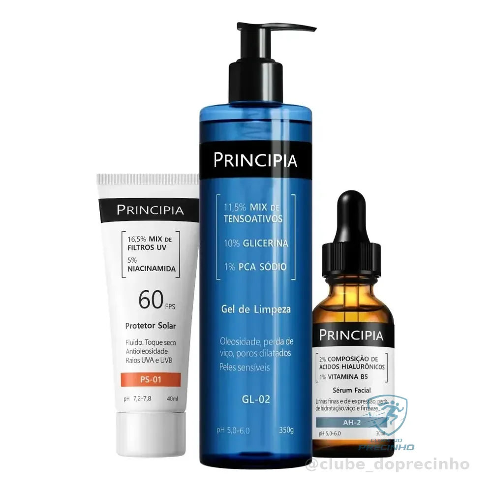 Principia Kit Primeira Rotina C/ Gl-02 + Ah-2 + Ps-01 Fps60