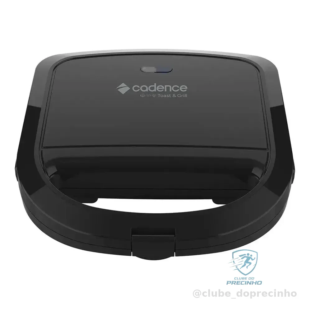 Sanduicheira Elétrica San260 Toast & Grill 750w Preta Cadence Preto 220v
