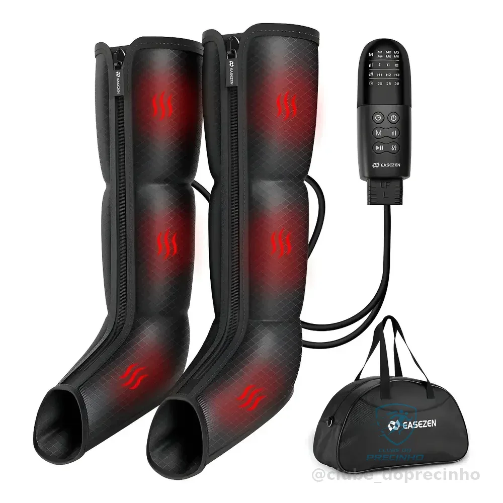 Botas De Compressão Pneumática Massageador Pes Eletrico