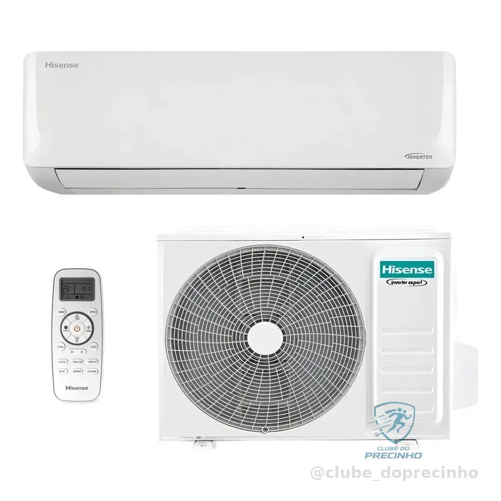Ar Condicionado Hisense Hw 12000b F Inverter Monofásico 220 Cor Branco 220v