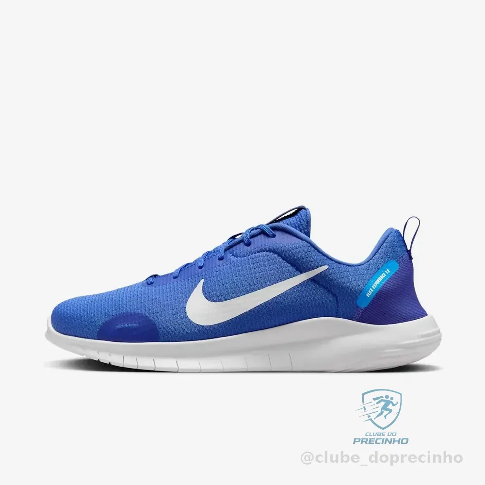 Tênis Nike Flex Experience Run 12 Masculino Azul/branco 41 Br