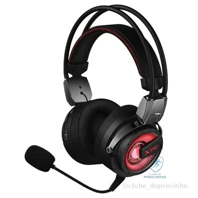 Headset Gamer XPG Precog 7.1 com Driver Duplo para PC, MAC, Notebook, Playstation, XBOX e Nintendo Switch