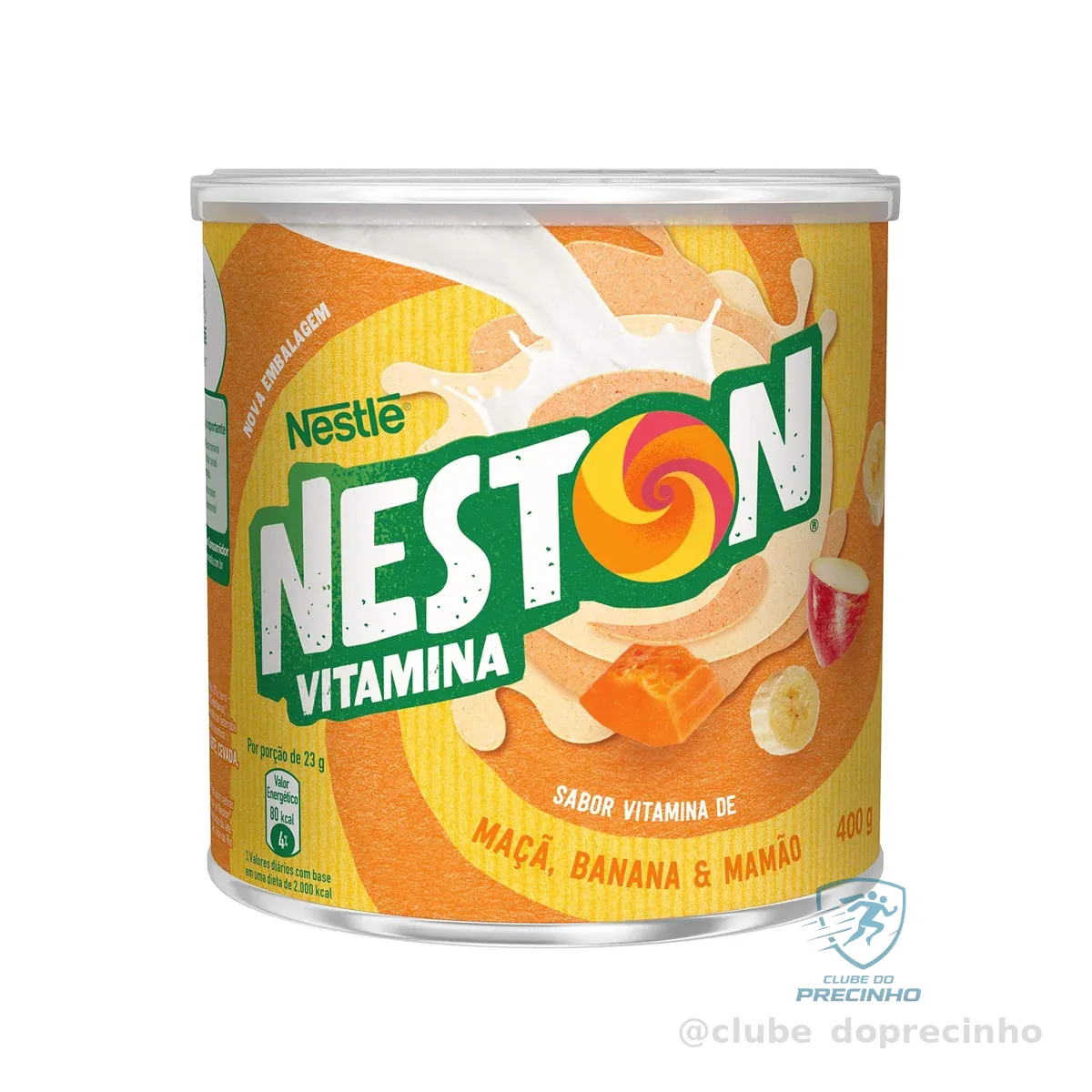 Neston Cereal Infantil Vitamina Maçã Banana E Mamão 400G