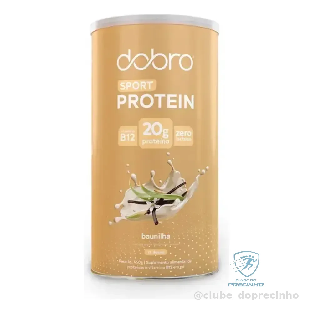 Proteina Vegana Baunilha Vitamina B12 450g Dobro