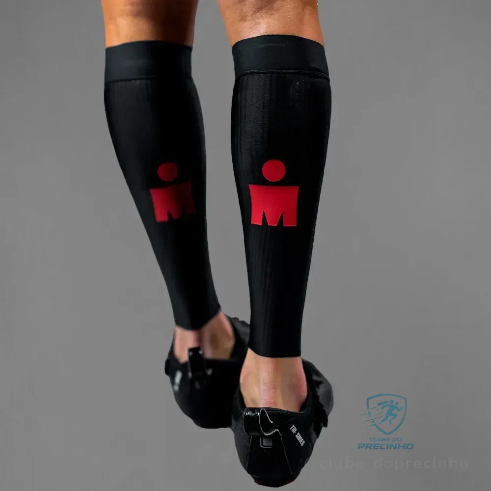 Pernito Aero Calf Woom Ironman Carbon Unissex Ii P Preto