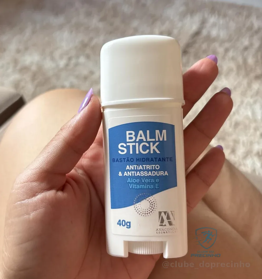 Balm Stick Bastão Hidratante Antiatrito e Antiassadura 40g
