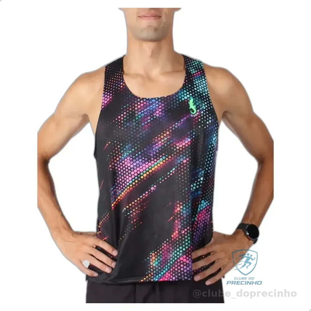 Regata Dry Fit Kupaa Masculina Holográfica