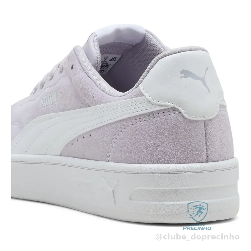 Tênis Puma Court Lally Sd Bdp Feminino Lilás Liso 37 Br