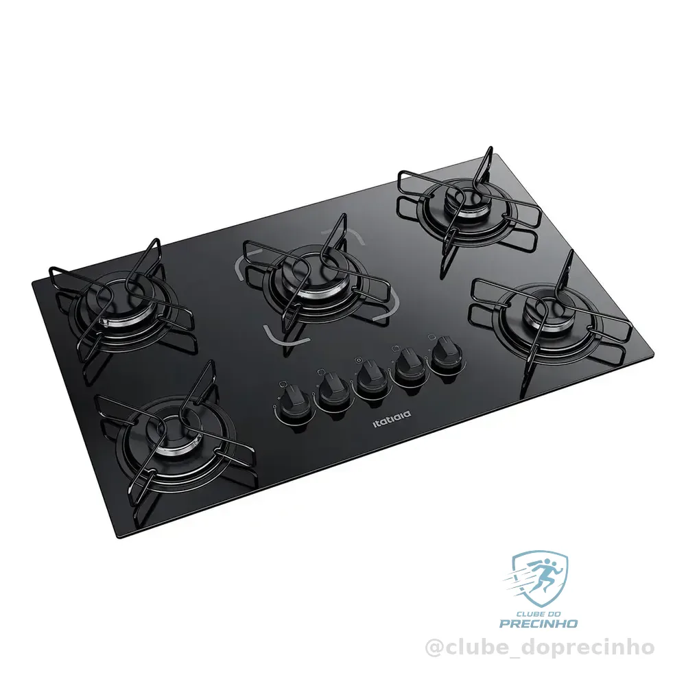 Cooktop Itatiaia Essencial 5 Bocas Preto 127/220v