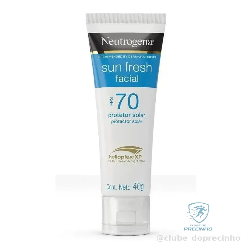 Protetor Solar Facial Sun Fresh Fps 70 40g Neutrogena