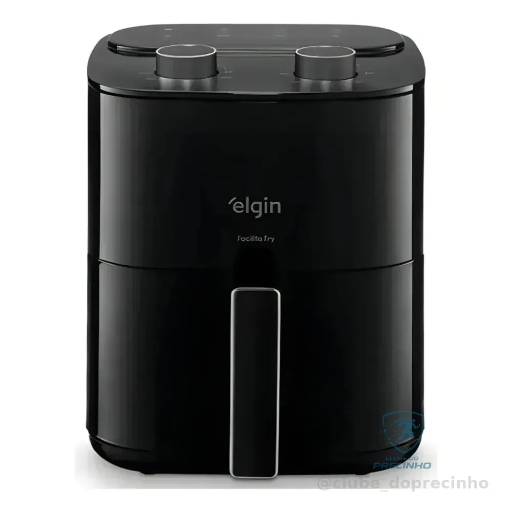 Fritadeira Air Fryer Facilita Fry 3,5litros Preta Elgin Preto 220v