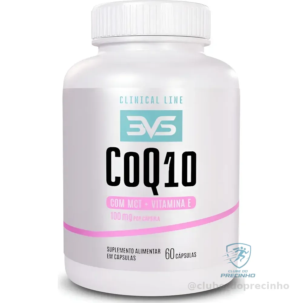Coenzima Q10 Ubiquinol - Fórmula Avançada Com 100mg De Coenzima Por Cápsula Mct E Vitamina E - 60 Cápsulas Sem Sabor