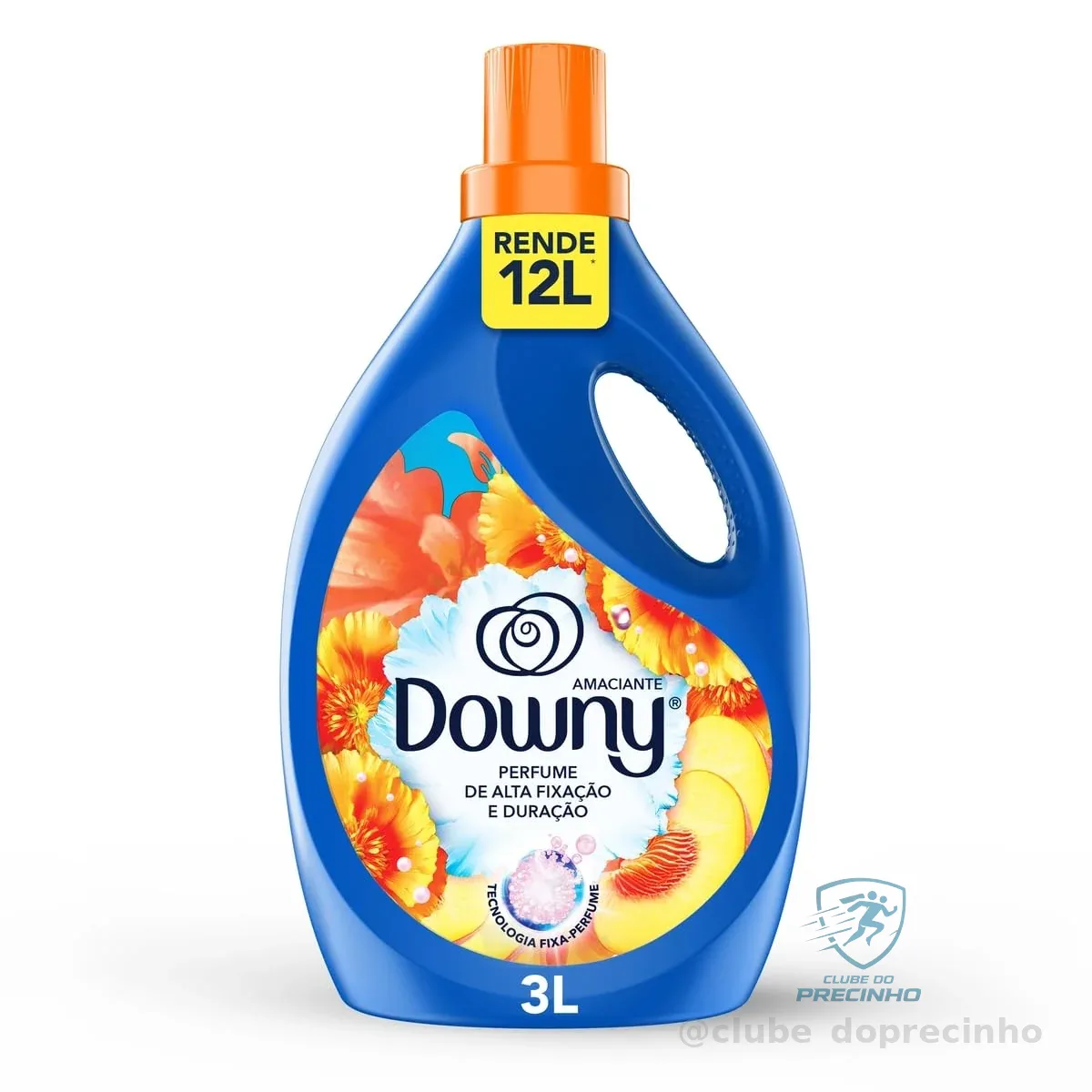 Downy Verão Tropical Amaciante Líquido Concentrado 3L (Rende 12L)