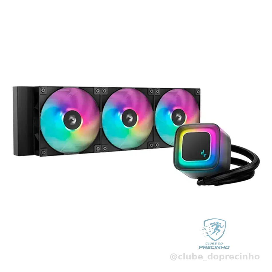 Watercooler Deepcool Le360 V2 Argb Preto 360mm Preto