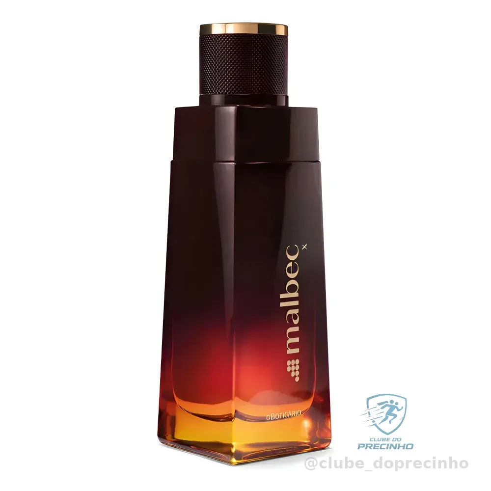 Malbec X Desodorante Colônia O Boticário Perfume Masculino Original 100ml