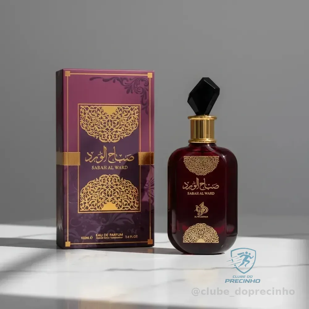Perfume Arabe Feminino Sabah Al Ward 100ml Al Wataniah Al Wataniah