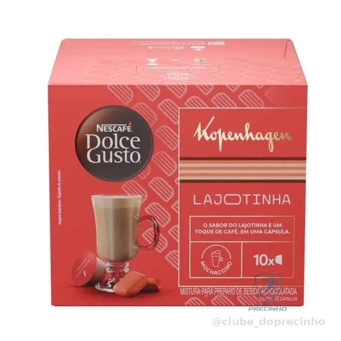 Cápsula de Café Dolce Gusto Kopenhagen Lajotinha - 10 cápsulas
