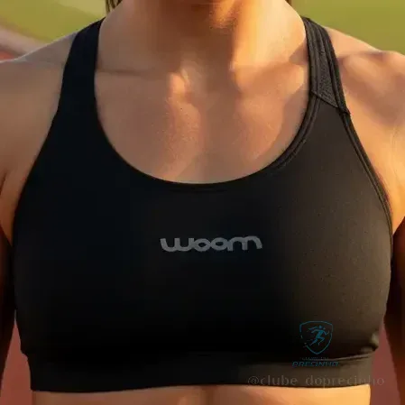 Top Woom Carbon Storm Black Feminino I
