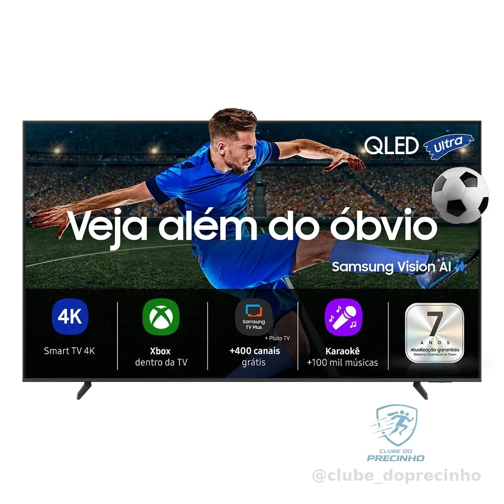 Samsung Vision AI TV 55" QLED ULTRA 4K QEF1 2025