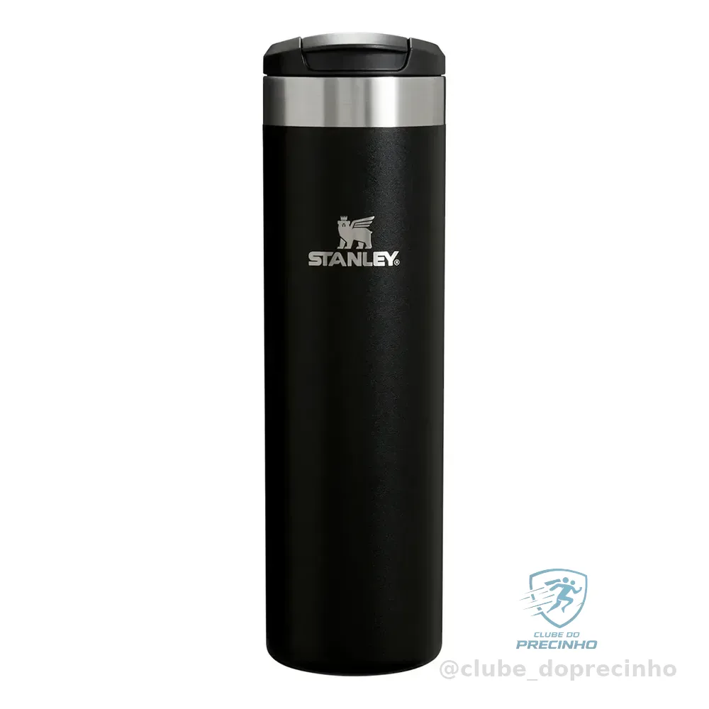 Garrafa Térmica Stanley Aerolight Transit Slim Black 2.0 591ml Liso