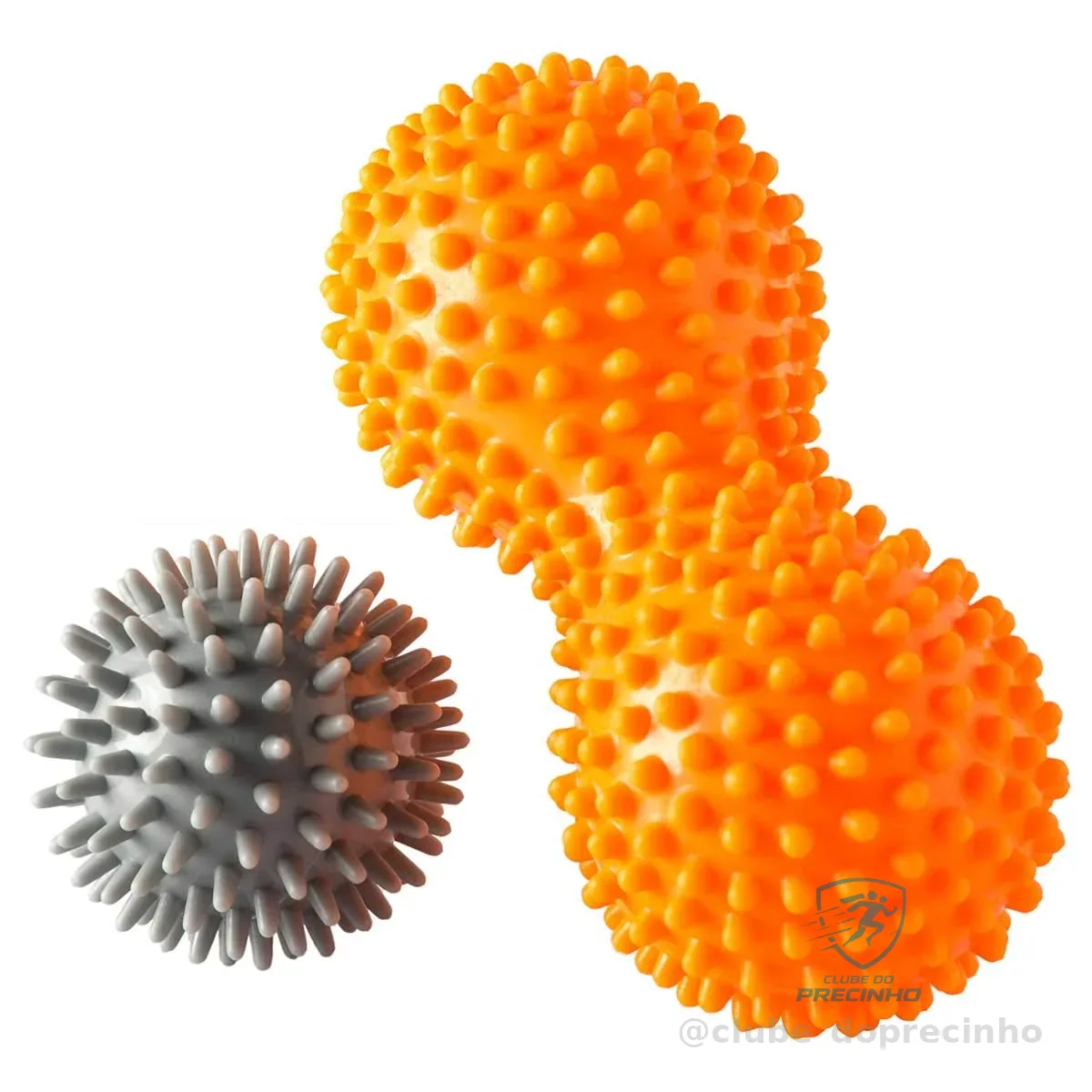 Conjunto de Rolo e Bola de Massagem Vollo Sports