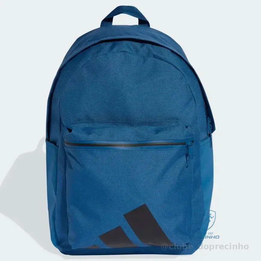 Mochila Essentials Back To Campus Bars adidas Dusky Petrol / Black Liso