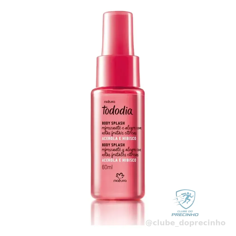Tododia Acerola E Hibisco Mini Body Splash 60ml