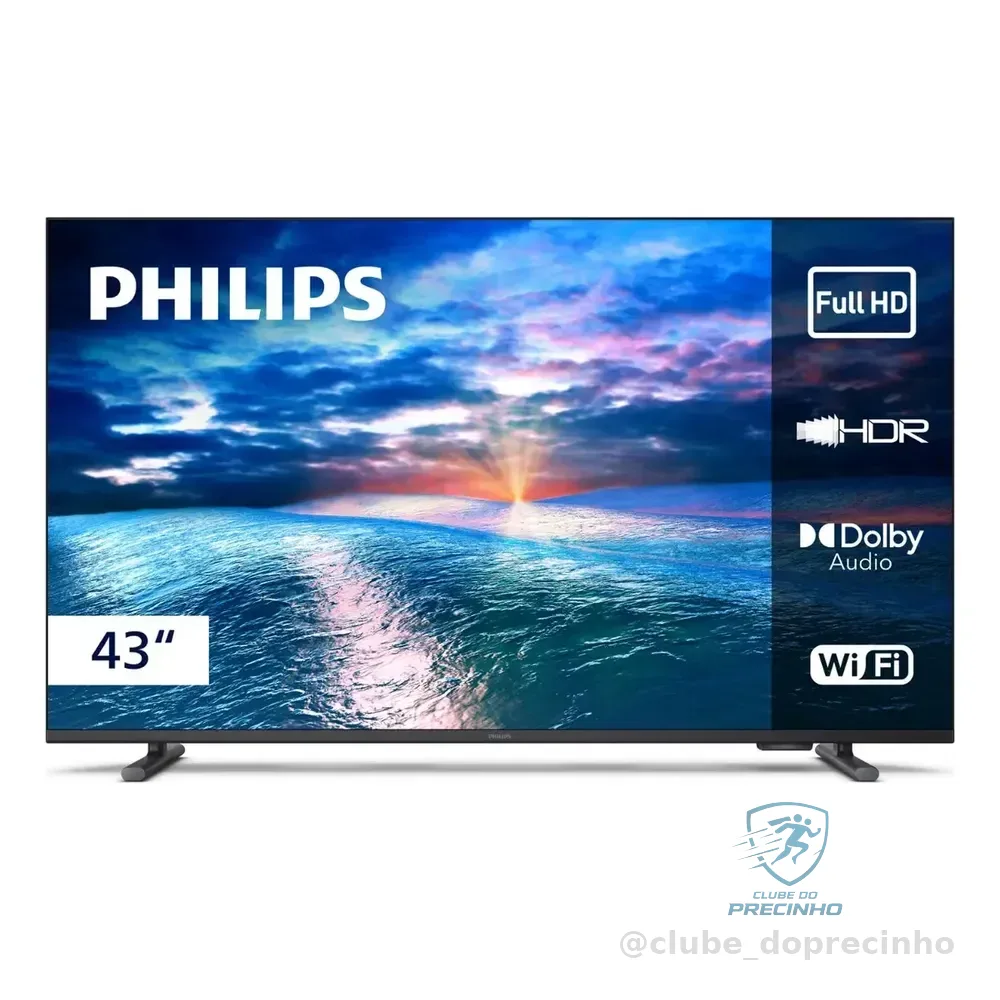 Smart Tv Philips 43" Full Hd 43pfg6910/78 Wi-fi