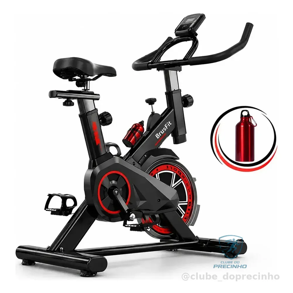 Bicicleta Ergométrica Meta Parts Spinning X11 Cor Preto/vermelho 