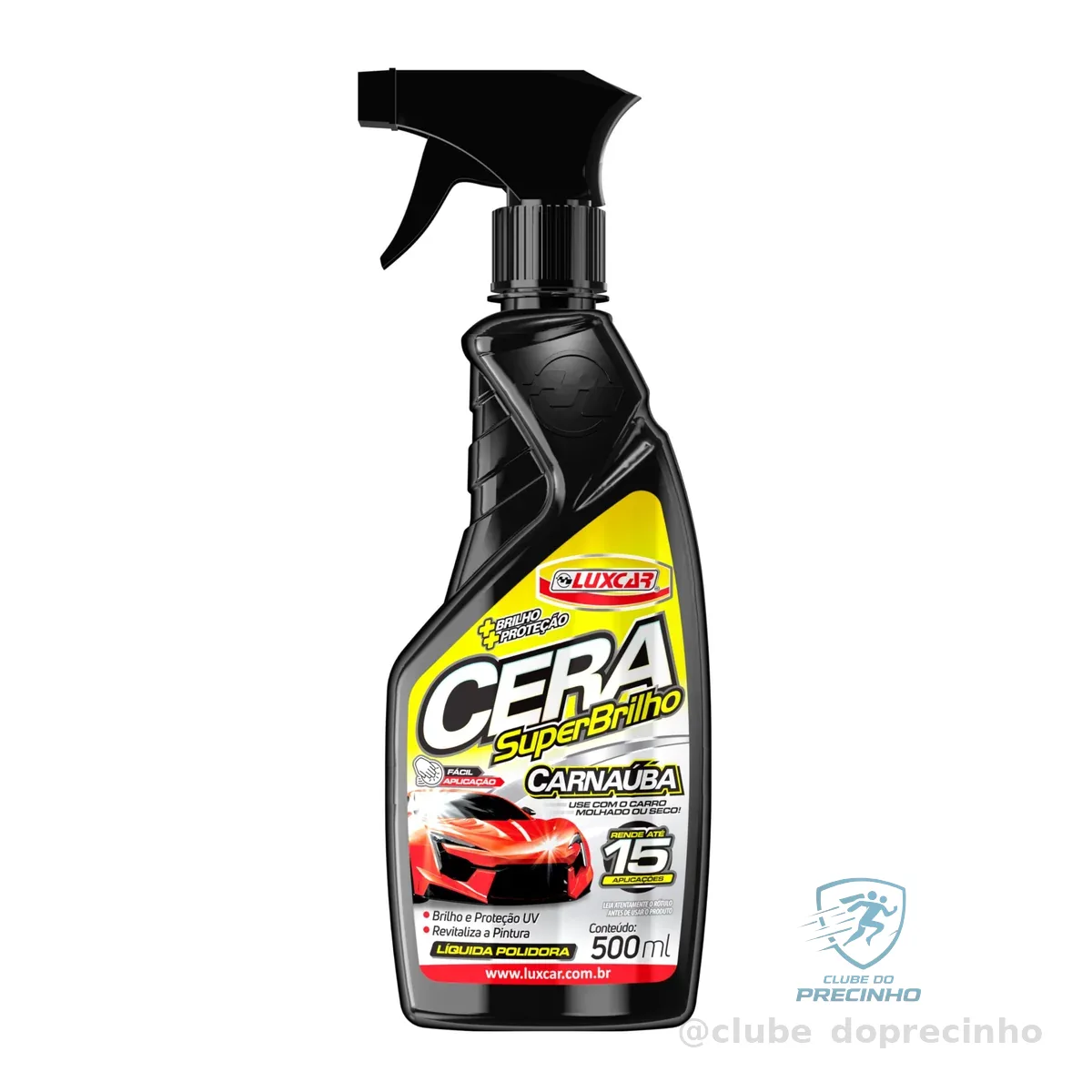 Cera Líquida Superbrilho Luxcar 500 Ml