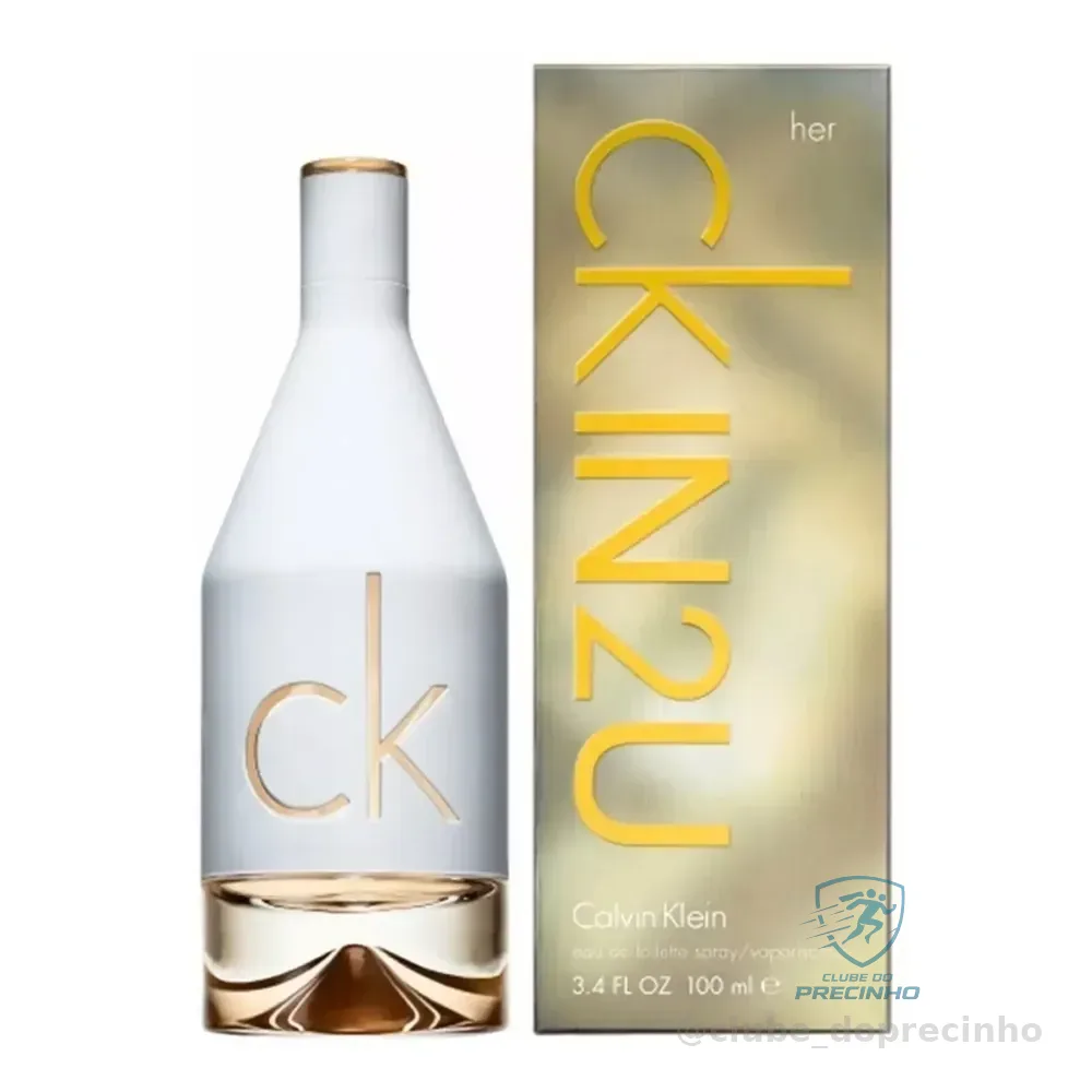 Perfume Ck In2u Edt Feminino 100ml Calvin Klein