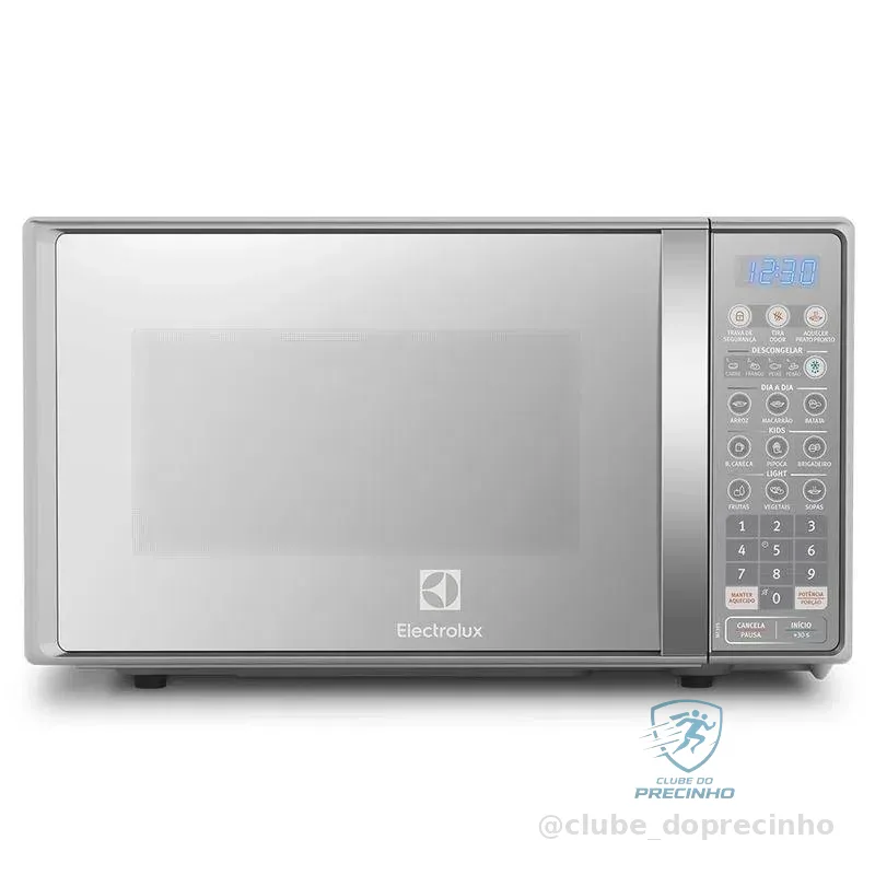 Micro-ondas Electrolux 20L cor Inox Espelhado com Função Tira Odor (MT30S)