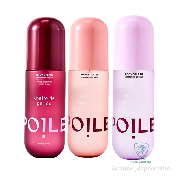Kit Body Splash: Perigo, Saudade e Coragem (200ml cada) - Spoiler