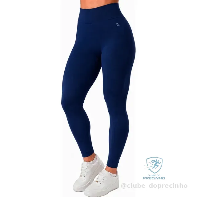 Calça Legging Benévola Sem Costura Grossa Zero Transparência