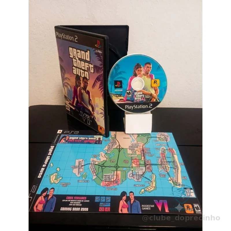 GTA VI (6) Vice City Mod PS2