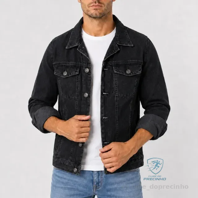 Jaqueta Jeans Masculina