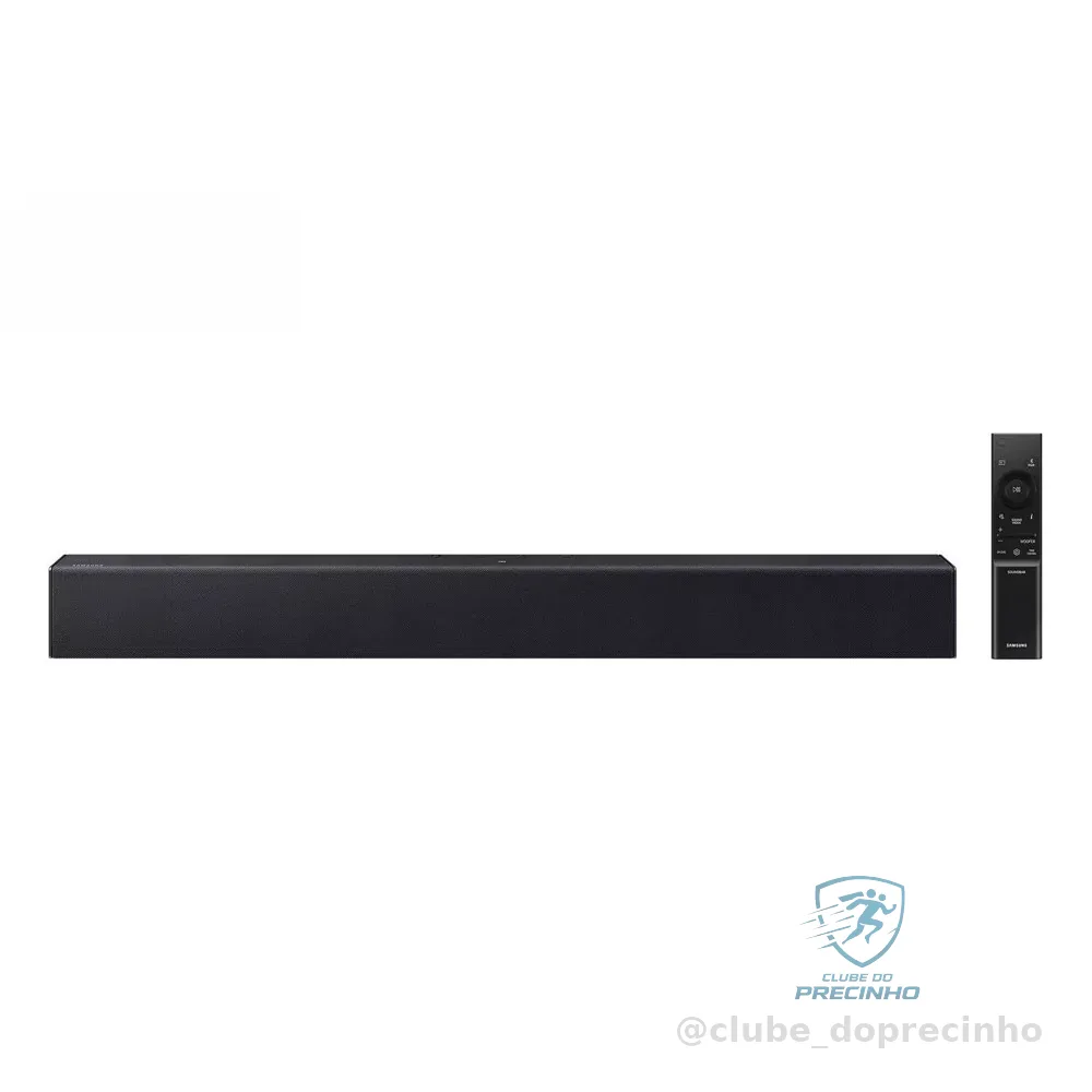 Soundbar HW-B400F ZD 40W Bluetooth 2.0 Canais Woofer Integrado Samsung
