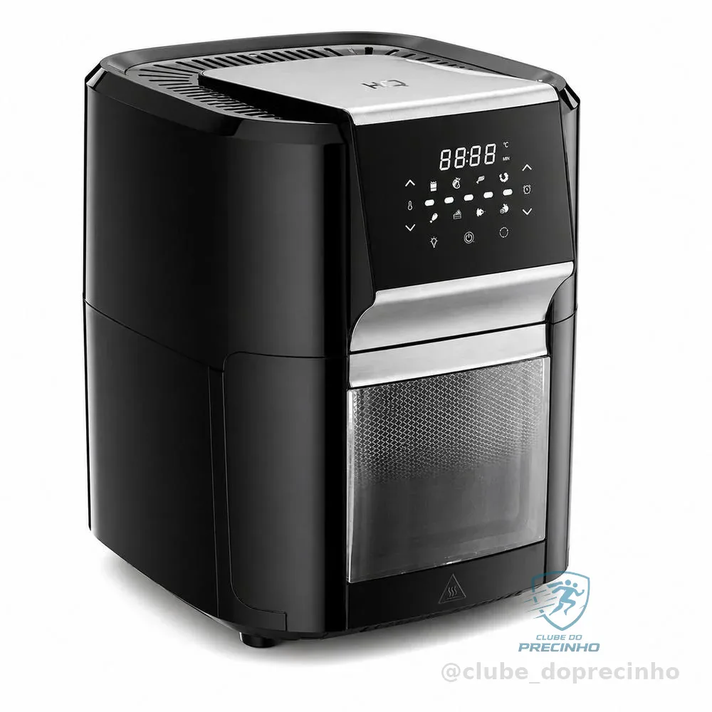 Fritadeira Elétrica Air Fryer Oven HQ 12 Litros 1700W Preto RA 015 - 220V